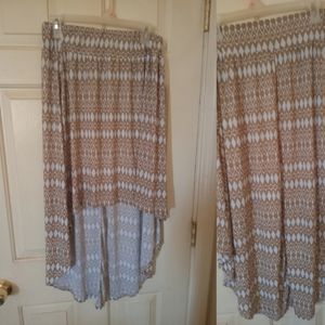 High low skirt